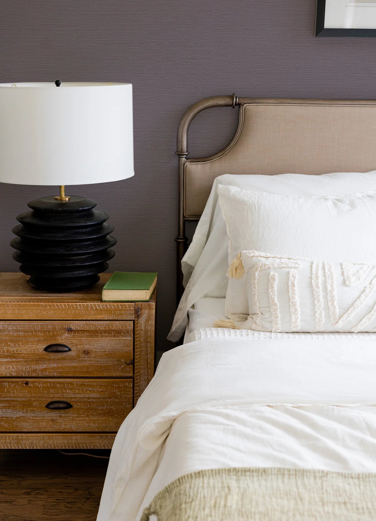 Weici Neutral Sisal Wallpaper (Lavender)