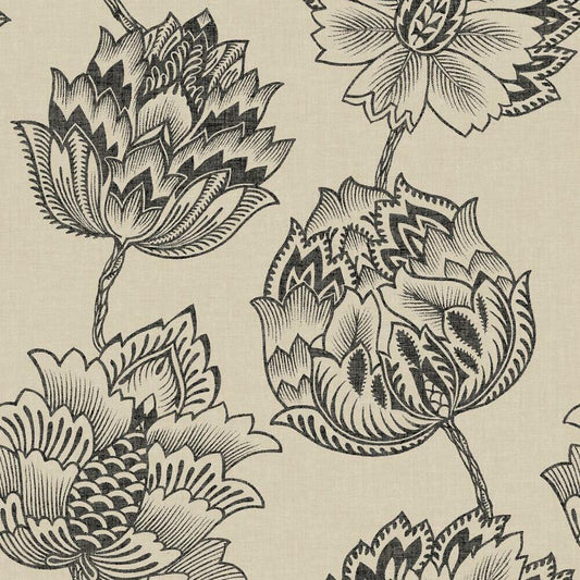 Batik Jacobean Premium Peel (Black)