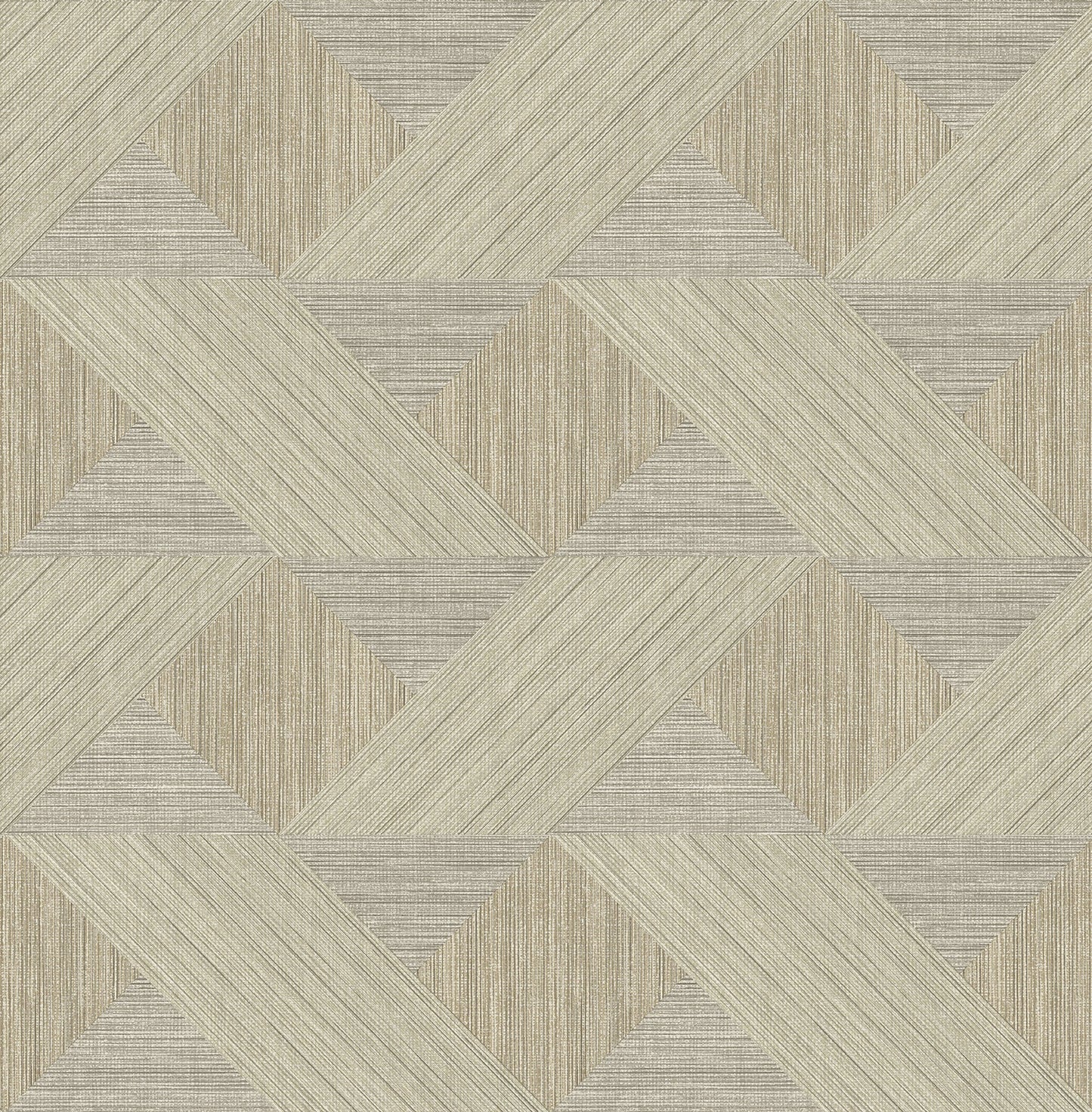 Presley Black Tessellation Wallpaper (Coffee)