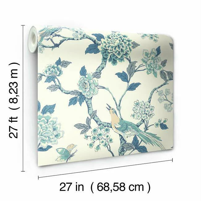 Fanciful Wallpaper (Blue)