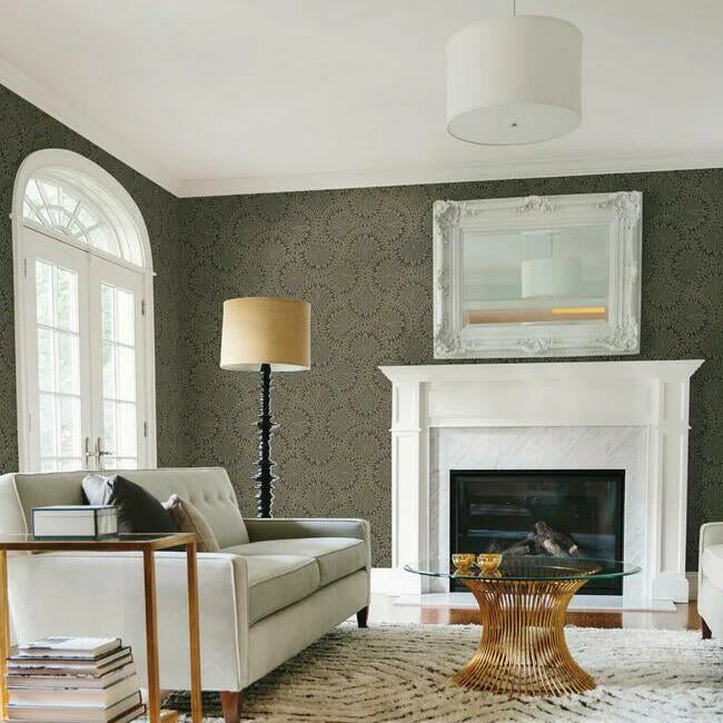 Cabaret Wallpaper (Black/Gold)