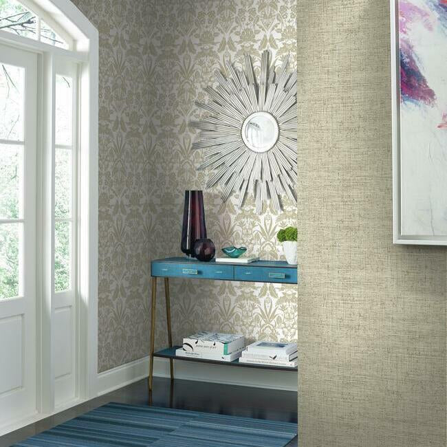 Papyrus Weave Wallpaper (Beige)