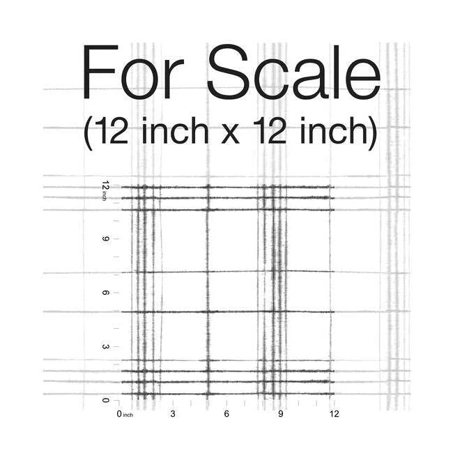 Farmhouse Plaid Wallpaper (Black/White)