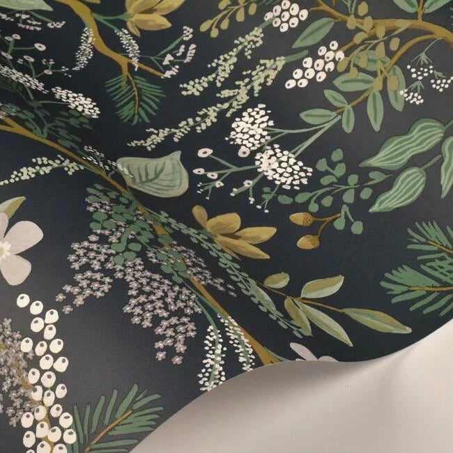 Juniper Forest Premium Peel + Stick Wallpaper (Evergreen)