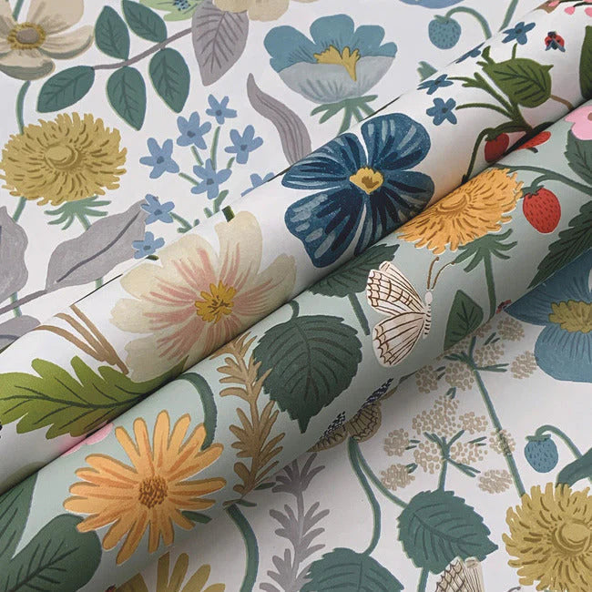 Strawberry Fields Wallpaper (White)