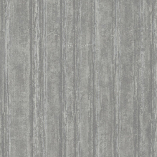 Vintage Tin High Performance Wallpaper (Burnished nickel)