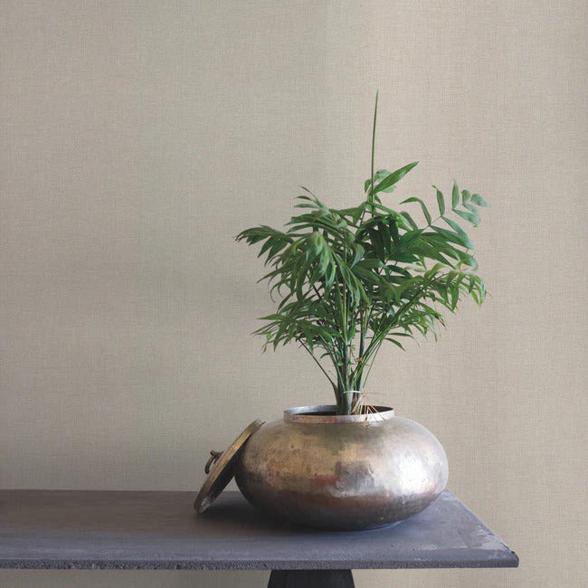 Rugged Linen High Performance Wallpaper (Powder Sand)
