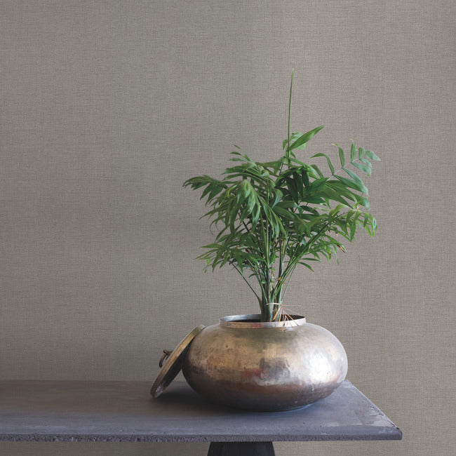 Rugged Linen High Performance Wallpaper (Shale)