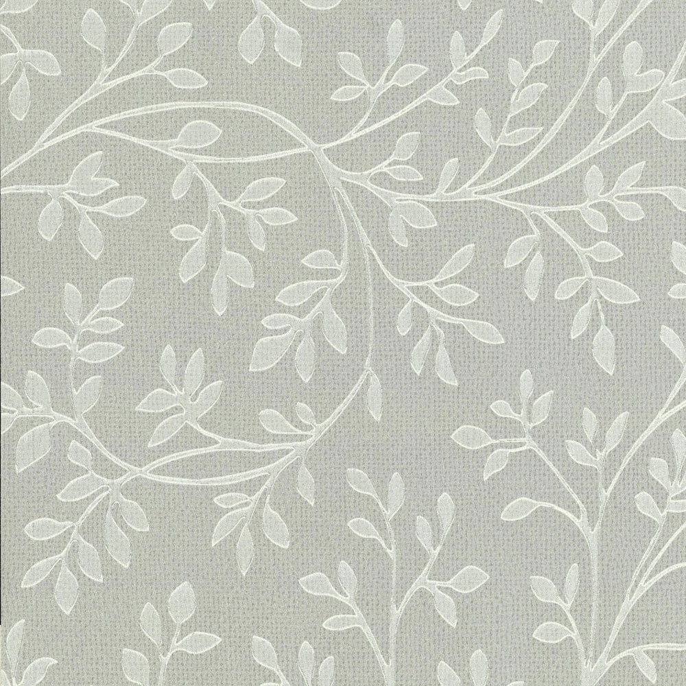 Leaf Vine Wallpaper (Light Blue)