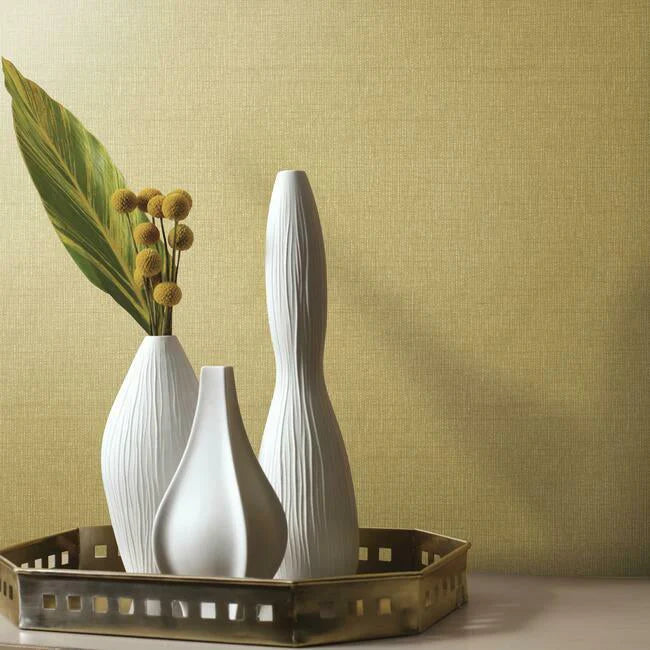 Woven Texture Wallpaper (Gold)