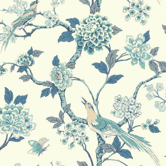 Fanciful Wallpaper (Blue)