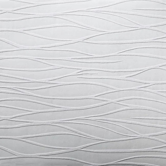 Organic Waves Wallpaper (White)