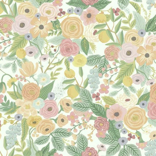 Garden Party Wallpaper (Pastel Multi )