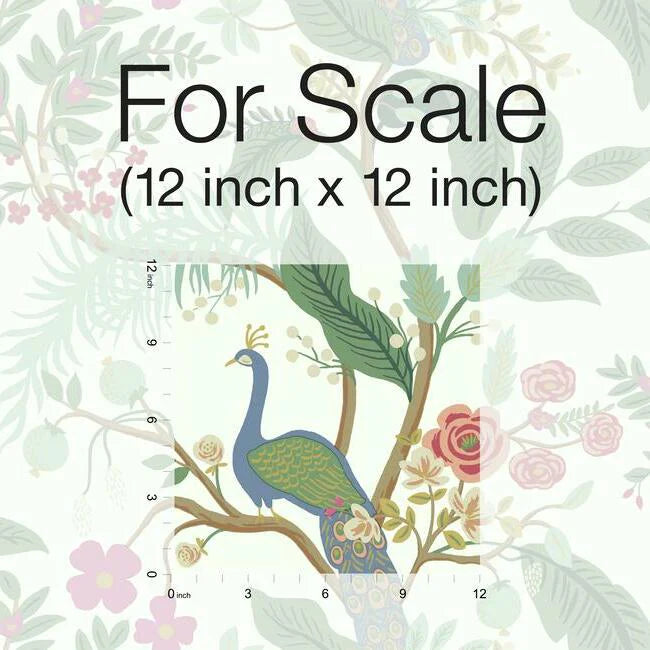 Peacock Wallpaper (Rouge)