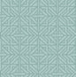 Hesper Green Geometric Wallpaper (Teal)