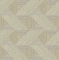 Presley Black Tessellation Wallpaper (Coffee)