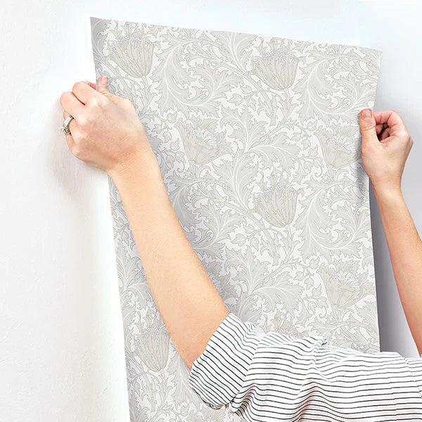 Anemone Wallpaper (Dove)