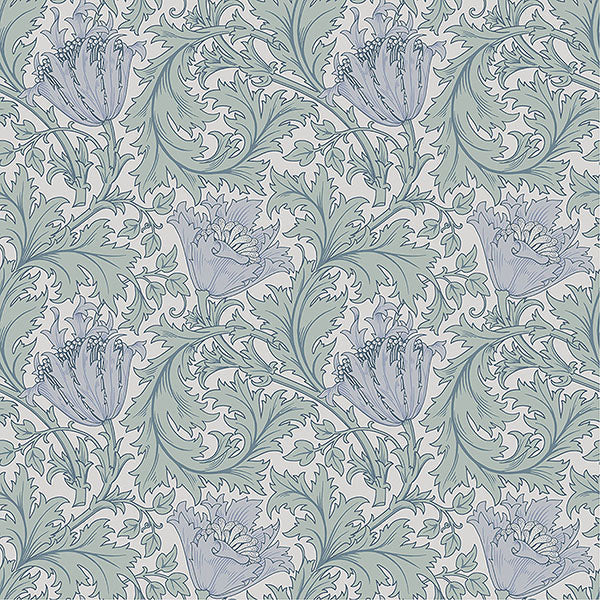Anemone Wallpaper (Blue)