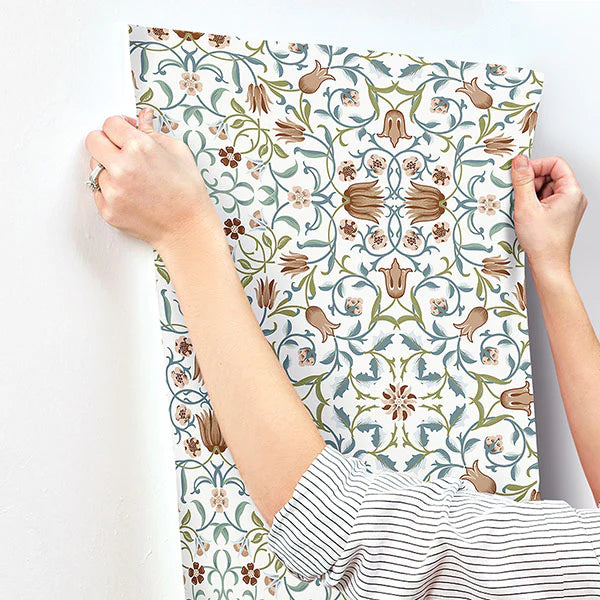 No 1 Holland Park Wallpaper (Red)