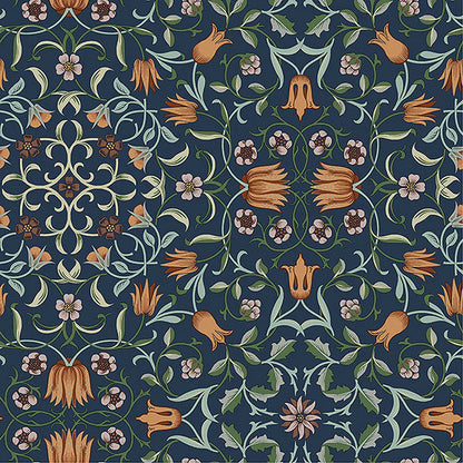 No 1 Holland Park Wallpaper (Dark Blue)