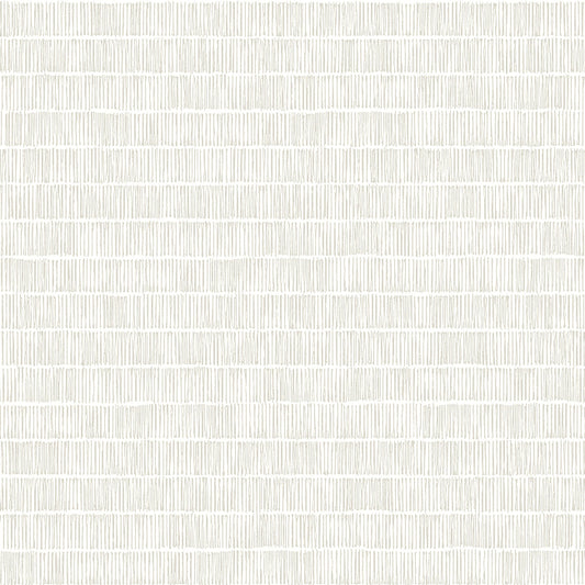 Horizontal Hash Marks Wallpaper- Neutral