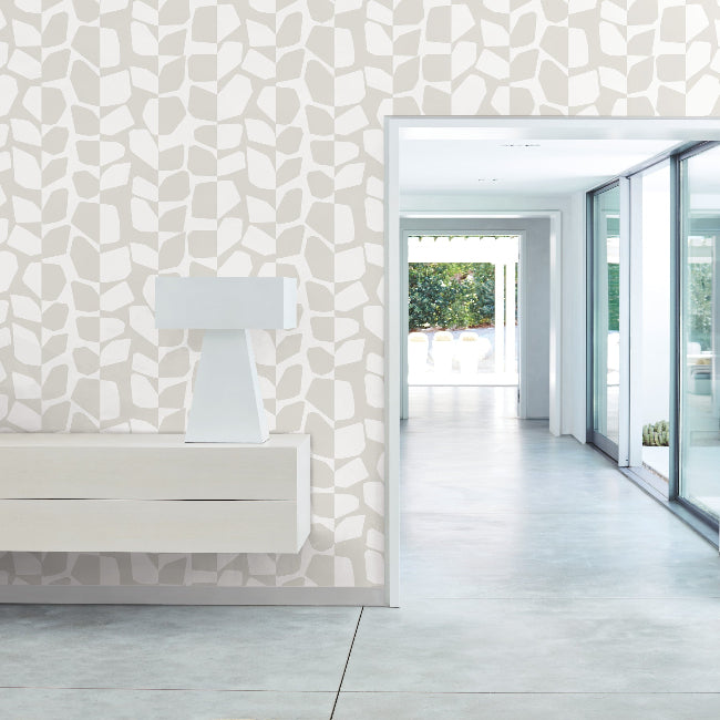 Primitive Vines Wallpaper- Neutral