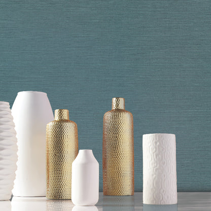 Makasa Sisal Wallpaper- Teal