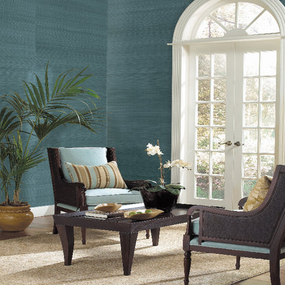 Makasa Sisal Wallpaper- Teal