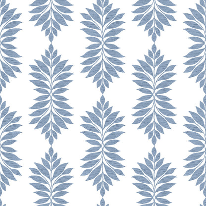 Broadsands Botanica Wallpaper- Chambray