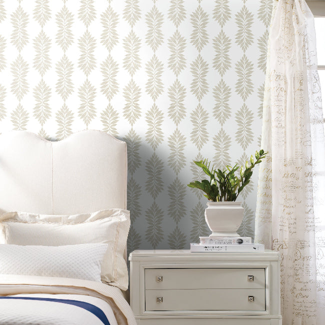 Broadsands Botanica Wallpaper- Sand