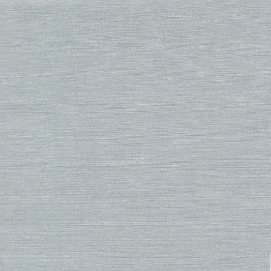 Shining Sisal Wallpaper- Dusty Blue/Silve