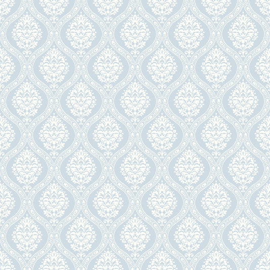 Petite Ogee Wallpaper- Sky