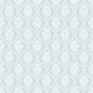 Petite Ogee Wallpaper- Sky