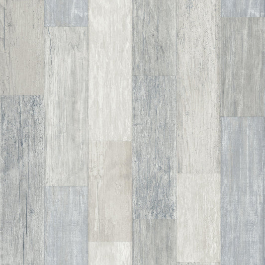 Pallet Board Wallpaper- Blue
