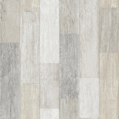 Pallet Board Wallpaper- Bleached
