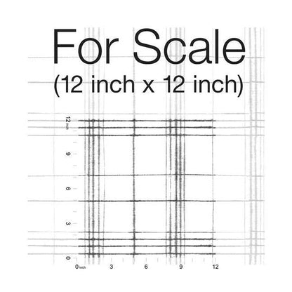 Farmhouse Plaid Wallpaper (Black/White)