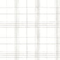 Farmhouse Plaid Wallpaper- Linen/White