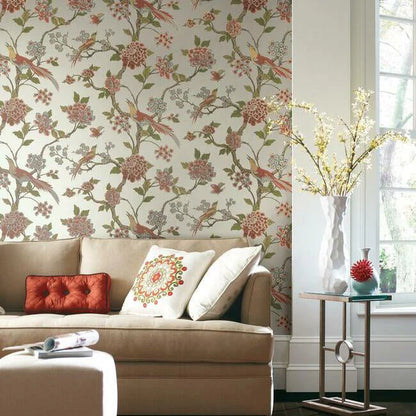Fanciful Wallpaper (Silver)