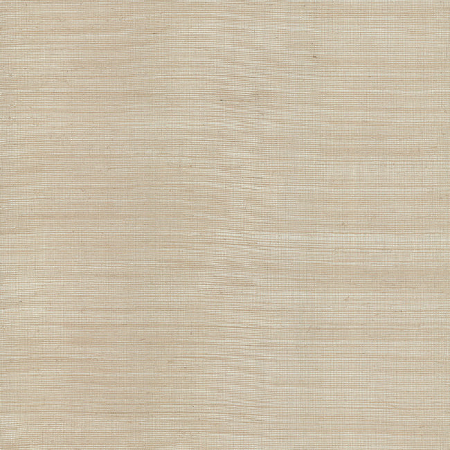 Taupe Silver Plain Sisals Wallpaper- Taupe/Silver