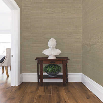 Abaca Weave Wallpaper- Taupe