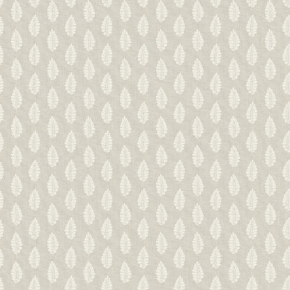 Leaf Pendant Wallpaper- Grey
