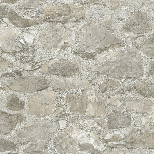 Field Stone Wallpaper- Taupe