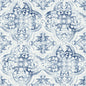 Quartet Wallpaper- White/Blue