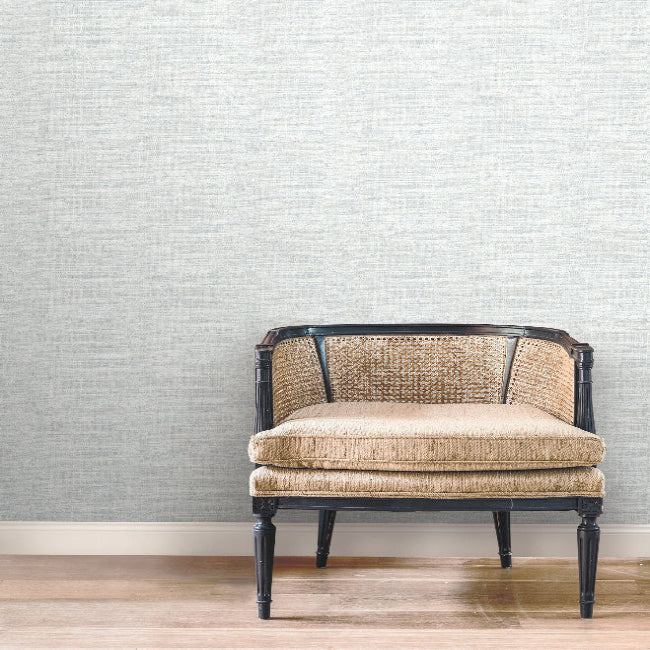 Papyrus Weave Wallpaper- Blue