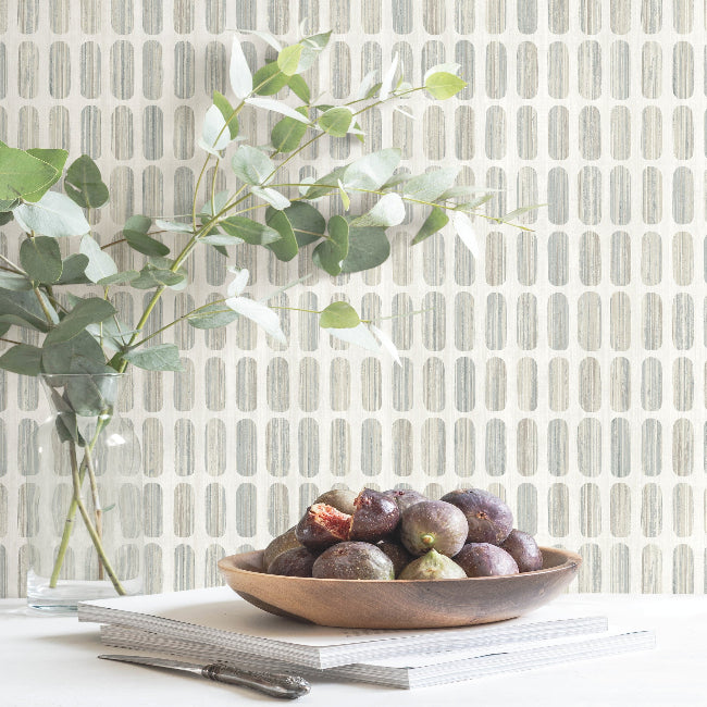 Petite Pergola Wallpaper- Neutral