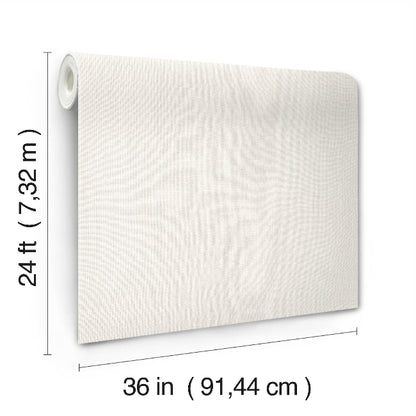 Huri Wallpaper- White