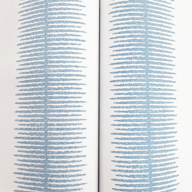 Tandem Stripe Wallpaper- Blue