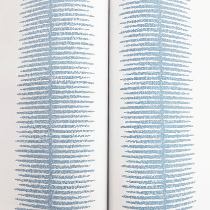 Tandem Stripe Wallpaper- Blue