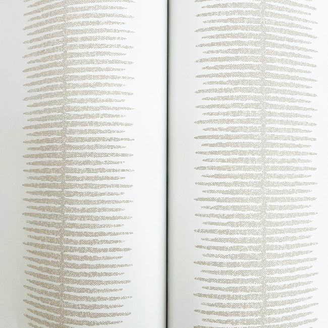 Tandem Stripe Wallpaper- Taupe