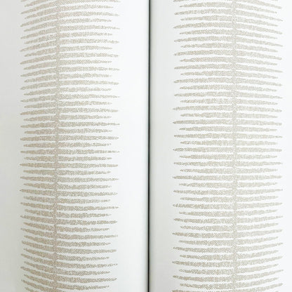 Tandem Stripe Wallpaper- Taupe